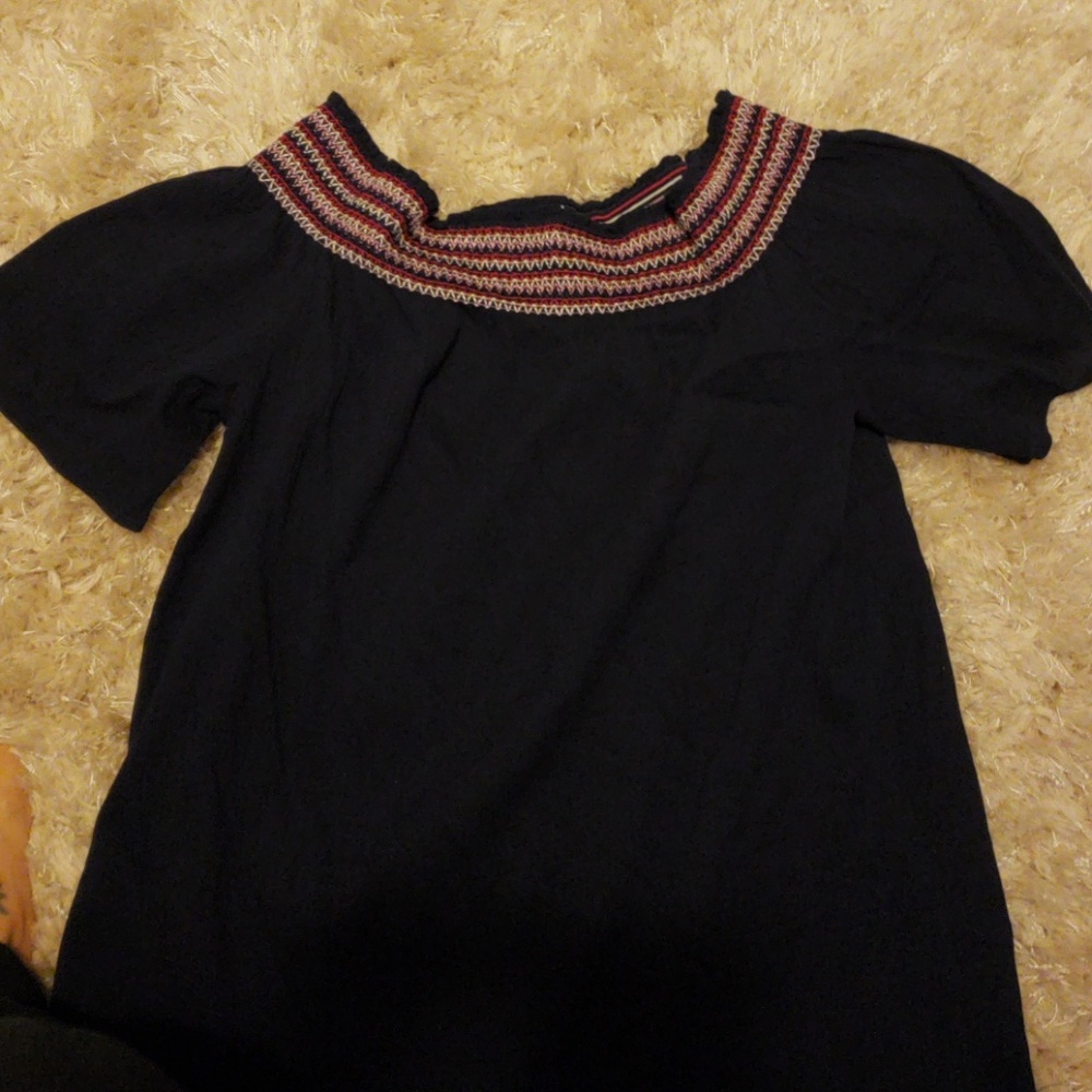 Navy blue cover up